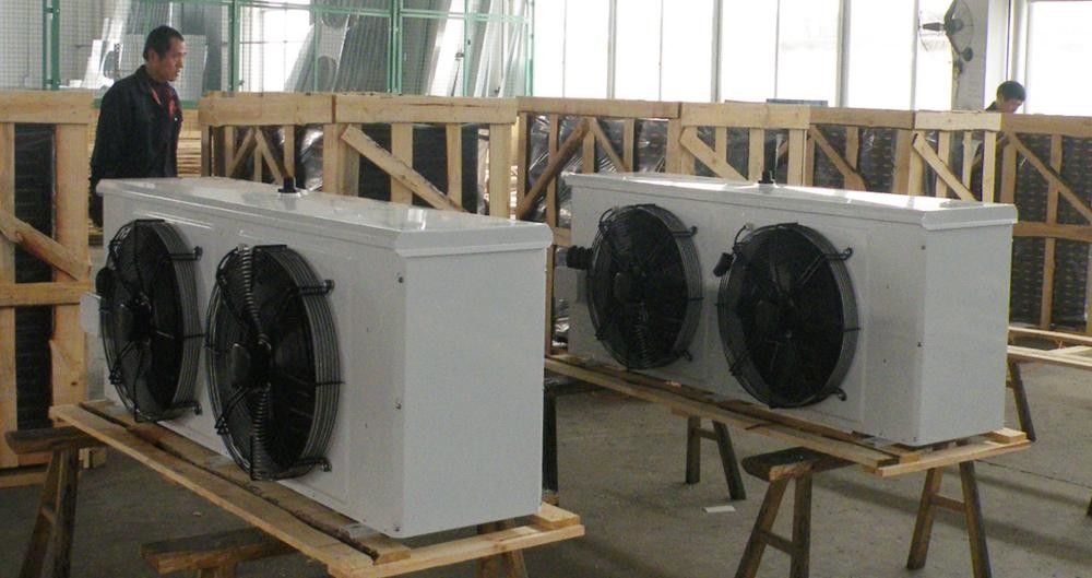Thiết bị bay hơi tủ lạnh làm mát không khí phòng lạnh 380v cho các sản phẩm tươi và đông lạnh