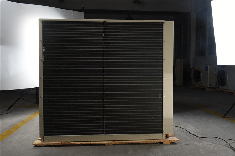 ODM  Copper Tube Máy nén phòng mát Bộ ngưng tụ 4 ​​Quạt Loại vây