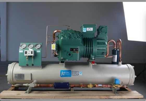 Bộ ngưng tụ làm mát bằng nước 6kw Máy ​​nén lạnh nước lạnh Copeland