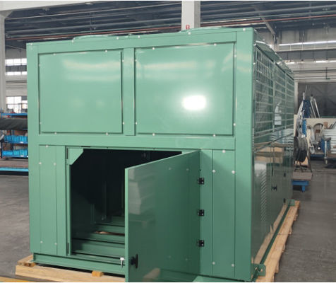 V Wave type Fin High Capacity Cold Room Condenser cho chu kỳ làm lạnh